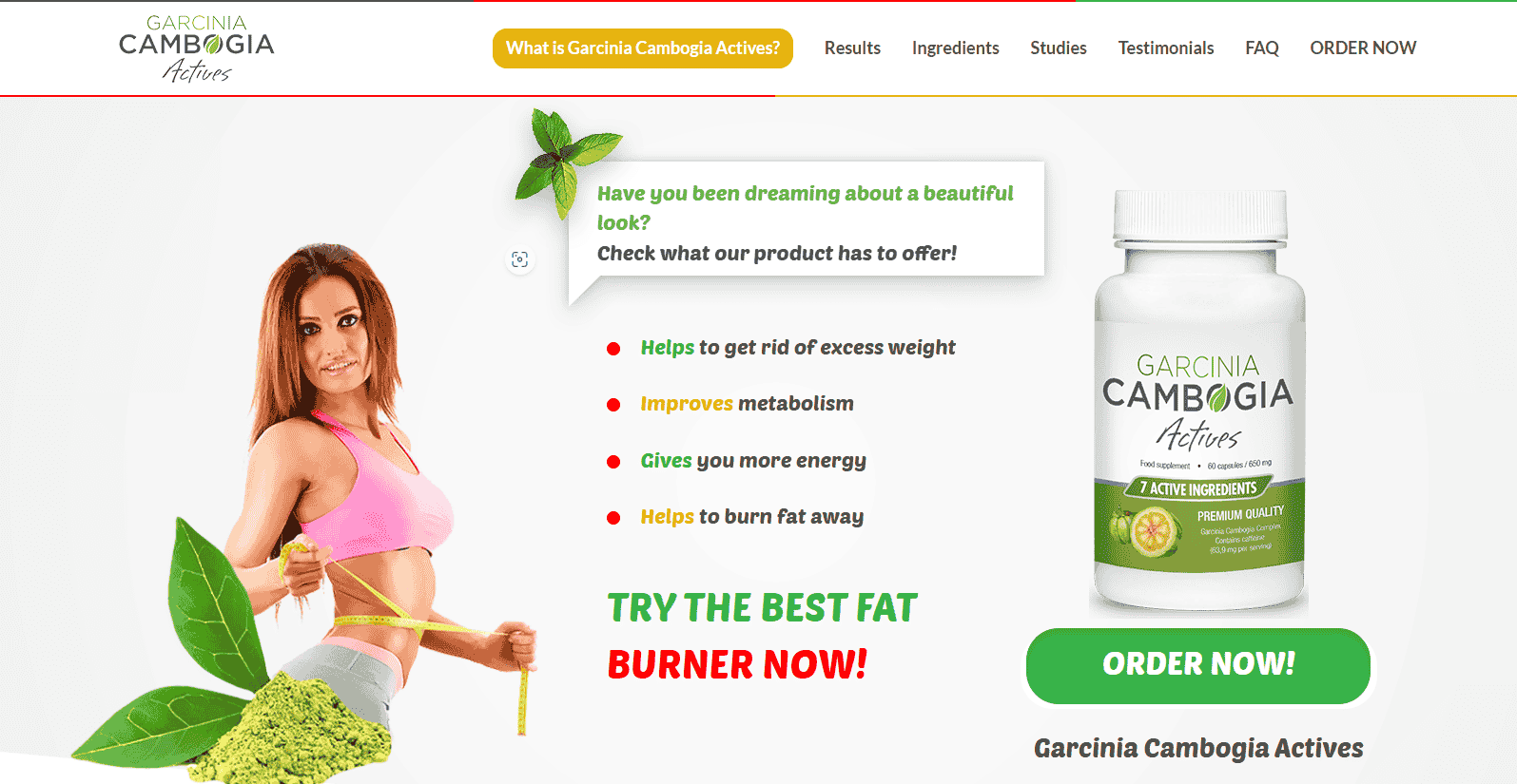 Garcinia Cambogia Actives